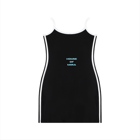 Women's Color Block Mini Dress